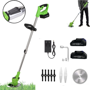 ADM TRIMMER DA GIARDINO SENZA FILO CON BATTERIA AL LITIO + 2 BATTERIE, SKU: 456 - Product Image 1