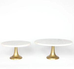 Soporte de pastel de madera y mármol Mejor precio Nuevo diseño Soporte de pastel de mármol de lujo personalizado a un precio increíble - Product Image 3