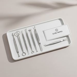 Outil de suppression des points noirs et des boutons du visage Glee Impex |   Kit professionnel d'extraction d'acné et de comédons en acier inoxydable avec logo personnalisé - Product Image 4