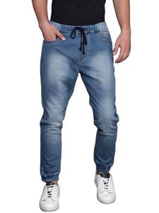 Pantalon cargo en denim décontracté pour homme, style tendance, coupe confortable, léger et adapté aux activités de plein air, tendance et nouvelle arrivée - Product Image 4
