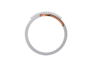 แหวนหมั้นเพชรชุบทอง18K ไม่มีกาลเวลารับรอง IGI สำหรับวันครบรอบแต่งงานสินค้าขายดี - Product Image 2