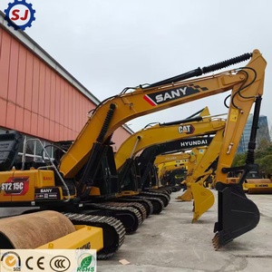 Excavadora Usada de Marca China SANY SY215C, Excavadora de Orugas de 21 Toneladas, SY35U SY26U, Maquinaria de Construcción en Venta, Buen Estado - Product Image 2