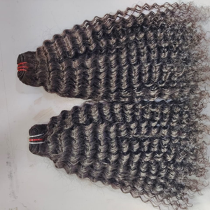 ผมเวฟและผมหยิกแบบเวอร์จินแท้แบบมัดขายส่ง |   สีธรรมชาติ |   ผมต่อแท้ 100% ราคาโรงงาน - Product Image 3