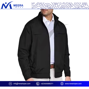 Veste coupe-vent légère pour hommes OEM pour l'hiver Impression personnalisée Style de rue populaire pour les événements publicitaires d'entraînement au travail sportif - Product Image 3