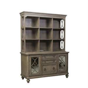 Modern Wood Finish Rectangular Computer <b>Desk</b> for Home Office Executive Study Table with Storage - Product Image 3