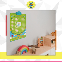 Véritable fournisseur de jouet éducatif pour l'apprentissage musulman Poster élégant de 99 noms d'Allah Tableau interactif d'art mural pour les enfants
