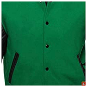 2024 New Arrival Custom Design Men's Varsity Jackets Leather Long Sleeves Plain Casual Winter Wear Baseball Jackets for Men - Product Image 5