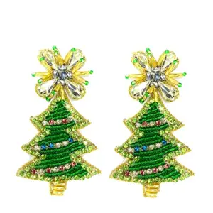 Weihnachts baum Samen perle und Pailletten Ornament baumeln