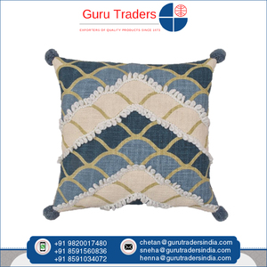 100% housses de coussin décoratives de taille personnalisée en coton du principal fabricant indien pour un usage domestique au prix le plus bas - Product Image 3