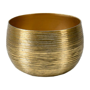Cuenco de Metal de aluminio y cobre de latón de lujo, mesa decorativa, centro de mesa, frutero, decoración del hogar para bodas - Product Image 6