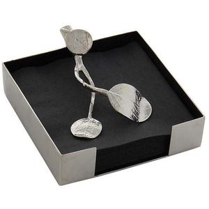 Porte-serviettes de table en acier inoxydable classique écologique en forme de branche d'olivier - Product Image 5