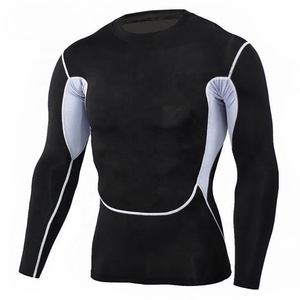 Rashguard ชุดกีฬาทางน้ำแขนยาวสำหรับผู้ชาย,ชุดป้องกันผื่นแห้งเร็วแบบกำหนดเอง - Product Image 5