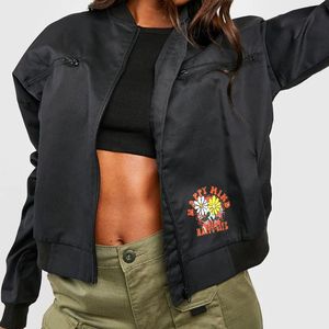 Blouson aviateur pour femme, design tendance, qualité supérieure, fermeture éclair de haute qualité, respirant, veste de sport pour femmes - Product Image 6