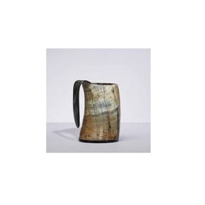 Mug en corne de buffle, mug à bière en corne de bœuf écologique, personnalisation du logo, mugs en corne - Product Image 4