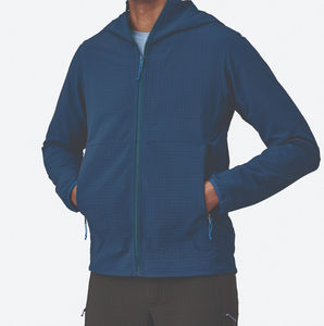 Veste verte pour homme, coupe-vent imperméable, taille fermeture éclair, coupe ajustée unisexe, nouvelle collection 2025 - Product Image 3
