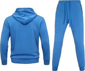 ชุดวอร์มมีฮู้ดผู้ชายไซส์ใหญ่ SAMMY WEARS สำหรับฤดูใบไม้ร่วง สไตล์สตรีทแวร์ แห้งเร็ว ผลิตจากผ้าโพลีเอสเตอร์/คอตตอนผสมขนแกะ - Product Image 5