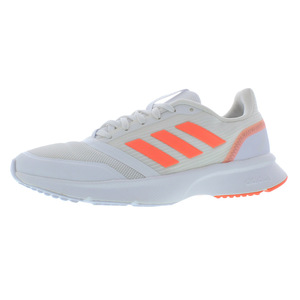 Adidas Nova Flow รองเท้าสตรีสี: ขาว/ปะการังสัญญาณ/สีขาว100% ของแท้ - Product Image 1