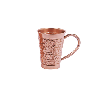 Latest Design Copper <b>Mugs</b> Solid Metal Beer and Wine Ware for Wedding Moscow Mule Copper Drinkware - Product Image 6
