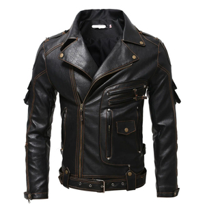 แจ็กเก็ตหนังของผู้หญิงแจ็กเก็ตหนังสวมใส่สบายระบายอากาศได้ดี - Product Image 5