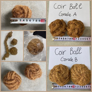 Meilleure vente boule de fibre de noix de coco pour chiot dentition tout naturel sûr jouet à mâcher biodégradable accessoire pour animaux de compagnie pour tous les chiens - Product Image 3