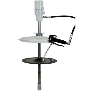 Pistolet à graisse pneumatique PS200 avec tuyau de 4m, pression 400 bar, couvercle de suivi de graisse pour ø 550-590 mm - Product Image 1