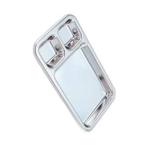 Plateau de pansement de qualité hospitalière avec finition lisse et acier inoxydable résistant à la rouille, parfait pour les pansements médicaux et chirurgicaux - Product Image 4