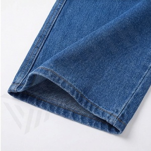Pantalones Vaqueros de Mezclilla de Algodón para Mujer, Talla Grande, Estilo Urbano, Transpirables, Cómodos, con Múltiples Bolsillos, Largos, OEM - Product Image 6
