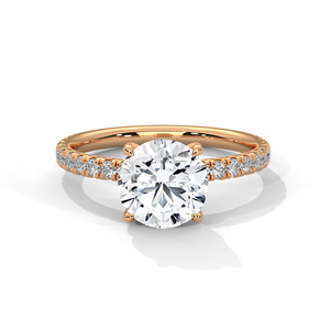 Export Quality Pae Settings Oval cut Diamond <b>Ring</b> for Everyday Wear Office Use and Elegant Styling Available Competitive price - Product Image 5