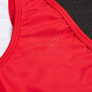 Tenues de lutte personnalisées en tricot, de qualité supérieure, nouveau design, 100% coton - Product Image 4
