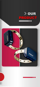 Bracelet intelligent GPS Android, moniteur de fréquence cardiaque, tracker de fitness, localisateur GPS, connectivité Wi-Fi, étanche IP67, acier inoxydable - Product Image 4