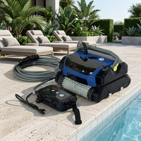 Robot nettoyeur de piscine automatique filaire avec filtre, aspirateur électrique sous-marin pour piscine - Prise US