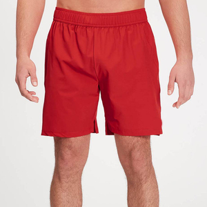 Prix de gros meilleure vente 2022 couleur unie 100% coton conception de logo personnalisé sublimation vêtements d'été vêtements pour hommes shorts - Product Image 4