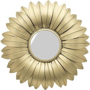 Well Selling Iron Mirror Art Irregular Circular Living Room <b>Metal</b> <b>Frame</b> Wall Mirror Decor Christmas Vintage Luxury Space Casual - Product Image 1