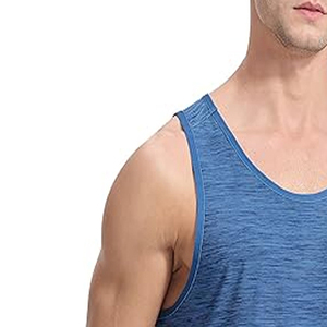 เสื้อกล้ามผู้ชายมาใหม่เสื้อแขนกุดระบายอากาศได้ดี, เสื้อกล้ามลำลองสวมใส่สบาย - Product Image 5