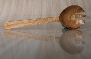 Cuchara de Servir Desechable de Madera Natural Ecológica con Diseño Ergonómico y Acabado Liso para Tareas Diarias de Cocina - Product Image 3