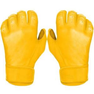 Último estilo bajo MOQ personalizado béisbol bateo piel de cabra Digital cuero béisbol bateo guantes - Product Image 1