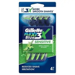 Cuchillas de Afeitar Desechables Gillette Blue3 Sensitive para Hombre - Paquete de 5 - Product Image 3
