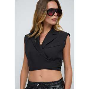 Chaleco Corto Informal con Logotipo en la Parte Delantera - Product Image 2