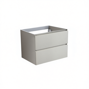 เฟอร์นิเจอร์ห้องน้ำ ดีไซน์อิตาลี 2 ลิ้นชัก สีเทาเพิร์ล ฐานแบบแขวน 60 ซม. - Product Image 2