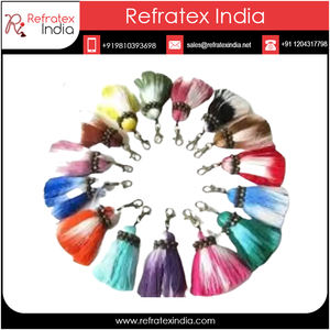 Wholesale Price Heavy Material <b>Tassel</b> Keyrings Export From India - Product Image 4