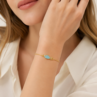 Bracciali regolabili personalizzati placcati oro 18K con catene a maglia, pavé di zirconi, design a forma di animali marini (scheletro di pesce, polpo e pesce) per donna