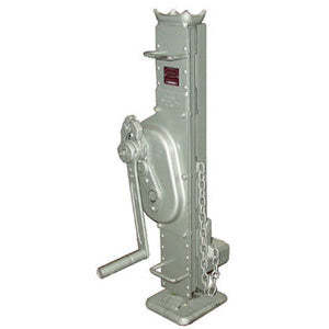 Cric à levier en acier 2230gn 3000 conforme DIN 7355 avec support mobile et élingue à chaîne, état neuf - Product Image 1