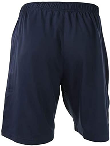 Short de détente pour hommes vente en gros de shorts d'été en coton mélangé décontracté pour la maison taille élastique avec cordon de serrage avec logo personnalisé approvisionnement en vrac - Product Image 2