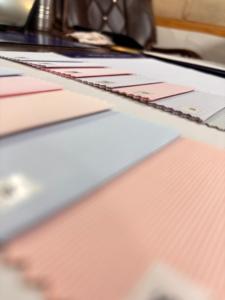 Poly Cotton Explore Texture Shirting <b>Fabric</b> Plain Dyed Wedding Shirting for Boys Girls Slub Woven Export Quality Shirt Making - Product Image 2