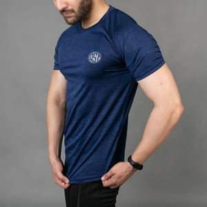 QST Nouveau T-shirt Homme Personnalisé avec Logo, Manches Courtes, Coupe Droite, Respirant, Décontracté, Imprimé, en Polyester et Coton Tricoté, Idéal pour l'Été - Product Image 2