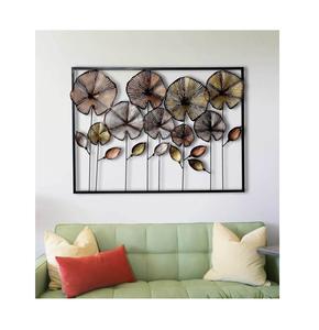Conception personnalisée de mur décoratif en fer fait à la main, Art mural en métal, vente en gros fabricant et exportation de l'inde - Product Image 3