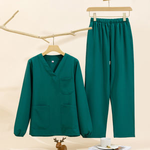 Uniforme médico personalizado enfermería Joggers enfermera Hospital uniforme mujer Top Scrub traje mujeres uniformes conjuntos de moda - Product Image 5