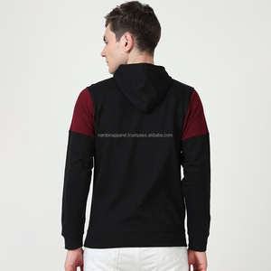 Nardon Apparel OEM Custom Vintage Men's Hoodie blocked Color Fit Hoodie para hombres - Product Image 2
