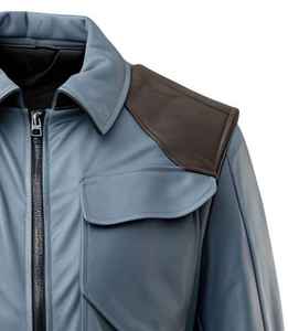 Best Selling Men New Style <b>Leather</b> <b>Jacket</b> Fashionable <b>Long</b> Sleeve Windproof <b>Jacket</b> For Man Wholesale Price <b>Leather</b> <b>Jacket</b> - Product Image 3