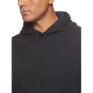 Sudadera con Capucha de Invierno para Hombre, 100% Algodón, con Logotipo Personalizado de Alta Calidad, Servicio OEM - Product Image 3